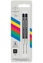 ΑΝΤΑΛΛΑΚΤΙΚΟ PARKER ΣΤΥΛΟ ΜΑΥΡΟ MEDIUM ΣΕΤ 2ΤΕΜ.ECONOMY 2166543