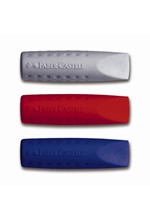 ΓΟΜΑ FABER GRIP TRIANGULAR ΚΑΠΑΚΙ 2001 187001 2ΤΕΜ.ΚΟΚΚΙΝΟ-ΓΚΡΙ Η ΜΠΛΕ-ΓΚΡΙ