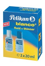 ΔΙΟΡΘΩΤΙΚΟ ΥΓΡΟ + ΔΙΑΛΥΤΙΚΟ 20 ml.SET PELIKAN