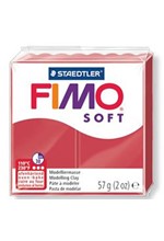 ΠΟΡΣΕΛΑΝΗ ΣΥΝΘΕΤΙΚΗ FIMO 56ΓΡ.-26 CHERRY RED