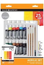 ΣΕΤ ΑΚΡΥΛΙΚΩΝ DALER ROWNEY SIMPLY (25 ΤΕΜ.)