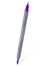 ΜΑΡΚΑΔΟΡΟΣ ΜΕ 2 ΜΥΤΕΣ FABER GOLD AQUA BRUSH 284-PURPLE