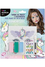 ΧΡΩΜΑΤΑ ΠΡΟΣΩΠΟΥ ΣΕΤ 3ΤΕΜ.KIDEA UNICORN 700385