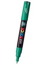 ΜΑΡΚΑΔΟΡΟΣ ΖΩΓΡΑΦΙΚΗΣ UNI POSCA PC-1M ΜΥΤΗ 0,7MM GREEN