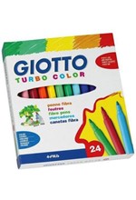 ΜΑΡΚΑΔΟΡΟΙ 24 ΤΕΜΑΧΙΑ ΛΕΠΤΟΙ GIOTTO TURBO COLOR