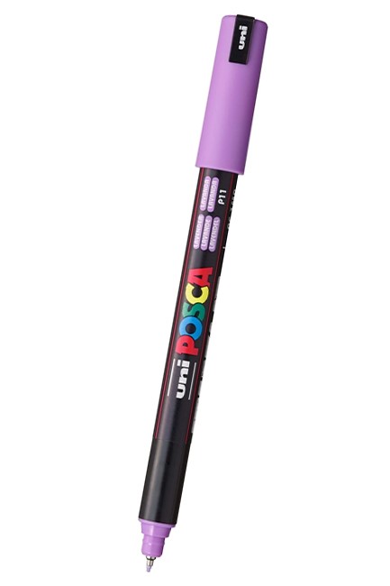 ΜΑΡΚΑΔΟΡΟΣ ΖΩΓΡΑΦΙΚΗΣ UNI POSCA PC-1M ΜΥΤΗ 0,7ΜΜ LAVENDER