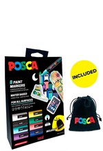 ΣΕΤ ΖΩΓΡΑΦΙΚΗΣ UNI POSCA PC-5M 8ΕΜ.ΣΕ ΠΟΥΓΚΙ