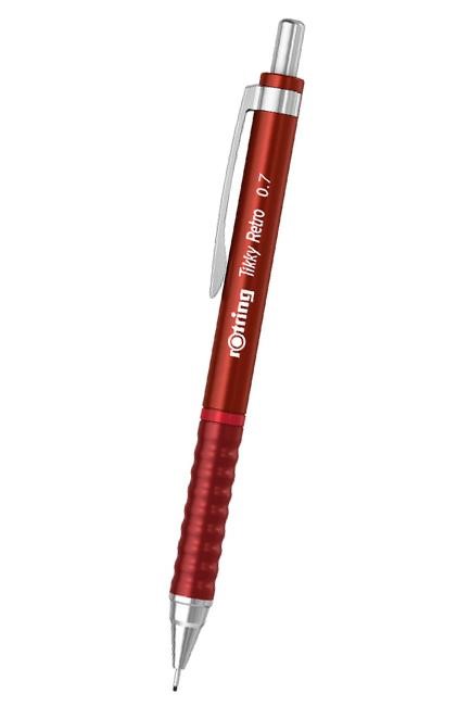 ΜΟΛΥΒΙ ΜΗΧ/ΚΟ 0,7 ROTRING TIKKY RETRO METALLIC RED 2202631