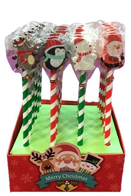 ΜΟΛΥΒΙ ΜΕ ΓΟΜΑ FANCY XMAS PUCKATOR CHRISTMAS CHARACTERS XSTA337