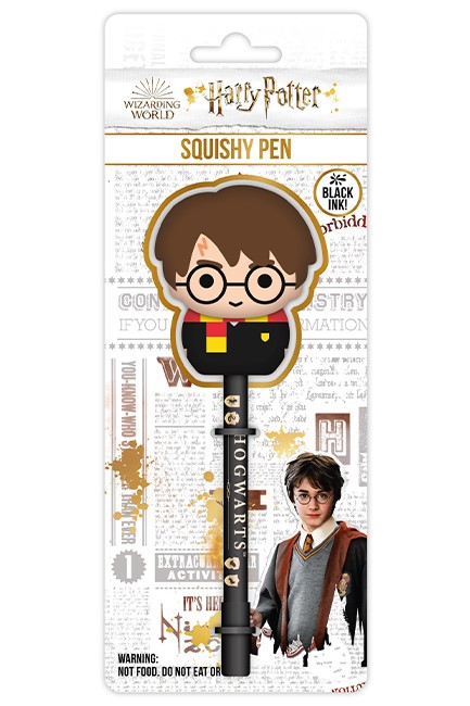 ΣΤΥΛΟ FΑΝCΥ HARRY POTTER ΜΕ TOPPER SQUISHY