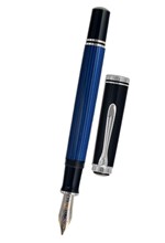 PELIKAN SOUVERAN 405-Μ ΠΕΝΑ MEDIUM CT 14Κ ΣΚΟΥΡΟ ΜΠΛΕ