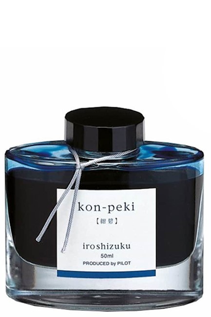 ΜΕΛΑΝΙ ΜΠΟΥΚΑΛΙ PILOT 50ml.IROSHIZUKU KON-PEKI BLUE