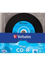 CD-R 80'700MB AUDIO SLIM VINYL VERBATIM 43426