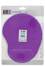 MOUSE PAD T'NB GEL WRIST PURPLE