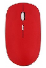 MOUSE ΟΠΤΙΚΟ ΑΣΥΡΜΑΤΟ SILENT CLICK TNB RUBBY RED