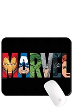 MOUSE PAD MMPMV001 MARVEL 011 LOGO BLACK