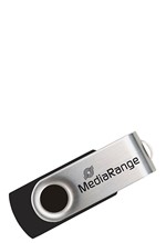 MEMORY USB 8GB 2.0 MEDIARANGE BLACK-SILVER