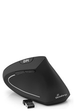 MOUSE ΟΠΤΙΚΟ ΑΣΥΡΜΑΤΟ MEDIARANGE 6 BUTTONS BLACK ΕΡΓΟΝΟΜΙΚΟ ΓΙΑ ΔΕΞΙΟΧΕΙΡΕΣ