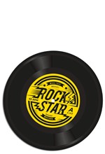 MOUSE PAD MUSTARD ROCK STAR