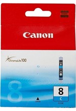 ΜΕΛΑΝΙ INKJET CANON CLI-8 CYAN (0621B001)