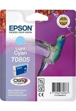 ΜΕΛΑΝΙ INKJET EPSON T0805 LIGHT CYAN (COLIBRI)