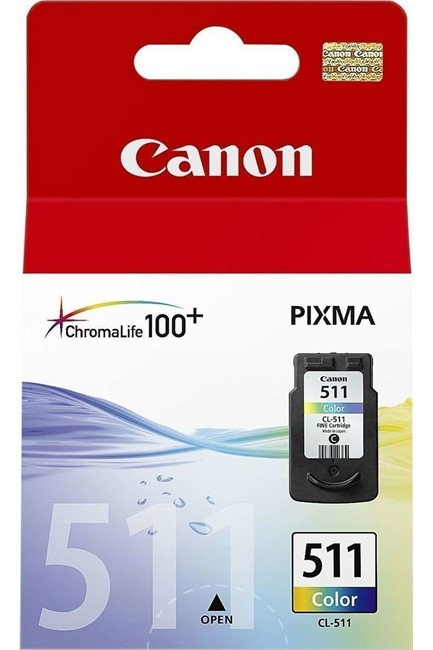 ΜΕΛΑΝΙ INKJET CANON CL-511 CΟLΟR 9ML (2972Β001)