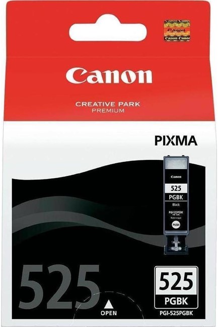 ΜΕΛΑΝΙ INKJET CANON ΡGΙ-525 ΒLΑCΚ (4529Β001)