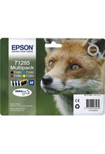 ΜΕΛΑΝΙ INKJET EPSON T1285 MULTI PACK (BLACK-CYAN-MAGENTA-YELLOW) (FOX) SIZE MEDIUM