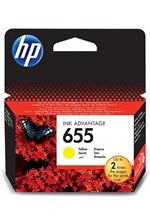 ΜΕΛΑΝΙ INKJET HEWLETT PACKARD N.655 YELLOW CZ112A