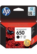 ΜΕΛΑΝΙ INKJET HEWLETT PACKARD N.650 BLACK CZ101A