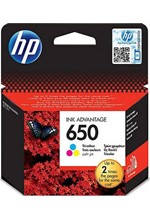 ΜΕΛΑΝΙ INKJET HEWLETT PACKARD N.650 COLOR CZ102A