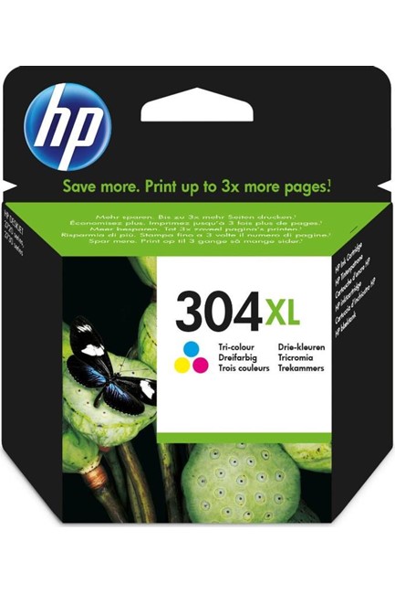 ΜΕΛΑΝΙ INKJET HEWL.PACK.N.304XL TRI-COLOR (N9K07A)