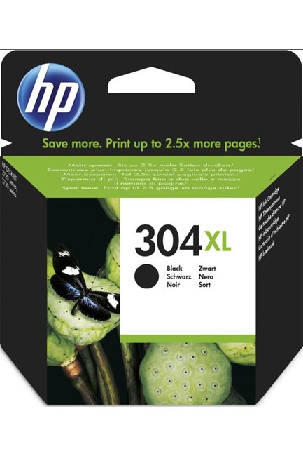 ΜΕΛΑΝΙ INKJET HEWL.PACK.N.304XL BLACK (N9K08A)