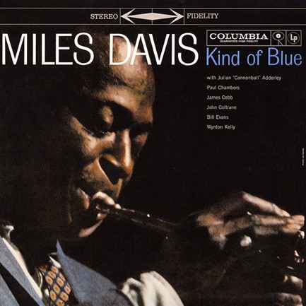 MILES DAVIS - KIND OF BLUE (BLUE COLOURED VINYL)