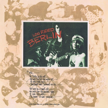 LOU REED - BERLIN