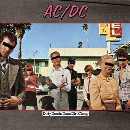 AC/DC - DIRTY DEEDS DONE DIRT CHEAP