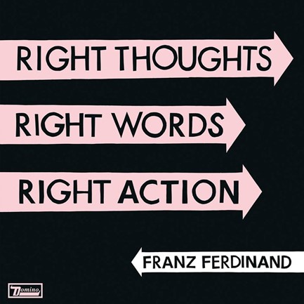 FRANZ FERDINAND - RIGHT THOUGHTS RIGHT WORDS (2 LP)