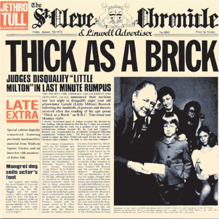 JETHRO TULL - THICK AS A BRICK