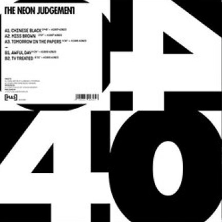 THE NEON JUDGEMENT - [PIAS] 40