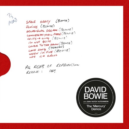 DAVID BOWIE - THE ‘MERCURY DEMOS’