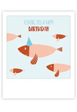 ΚΑΡΤΑΚΙ PICKMOTION ΜΟΝΟ FISHING YOU A HAPPY BIRTHDAY