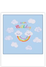 ΚΑΡΤΑ PICKMOTION ΜΟΝΗ HAPPY BIRTHDAY RAINBOW