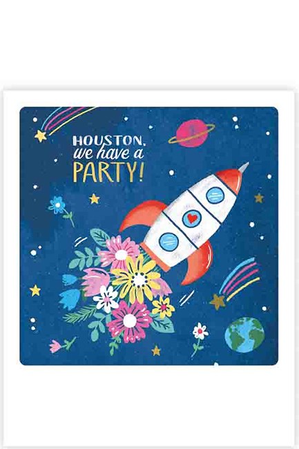 ΚΑΡΤΑΚΙ PICKMOTION ΜΟΝΟ HOUSTON WE HAVE A PARTY