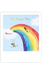 ΚΑΡΤΑΚΙ PICKMOTION ΜΟΝΟ OH HAPPY DAY-RAINBOW