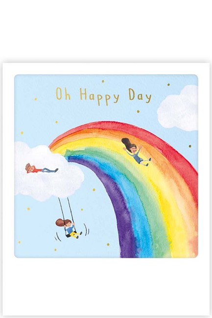 ΚΑΡΤΑΚΙ PICKMOTION ΜΟΝΟ OH HAPPY DAY-RAINBOW