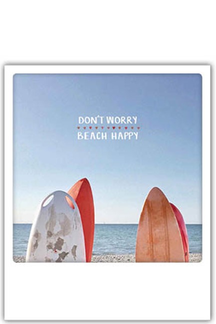 ΚΑΡΤΑ PICKMOTION ΜΟΝΗ DON'T WORRY BEACH HAPPY