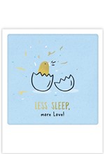 ΚΑΡΤΑΚΙ PICKMOTION ΜΟΝΟ LESS SLEEP MORE LOVE