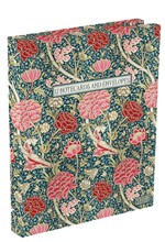 ΚΑΡΤΑ ΕΥΧΕΤΗΡΙΑ ΣΕΤ 12ΤΕΜ.ΜΕ ΦΑΚΕΛΟ THE GIFTED STATIONERY WILLIAM MORRIS-CRAY A