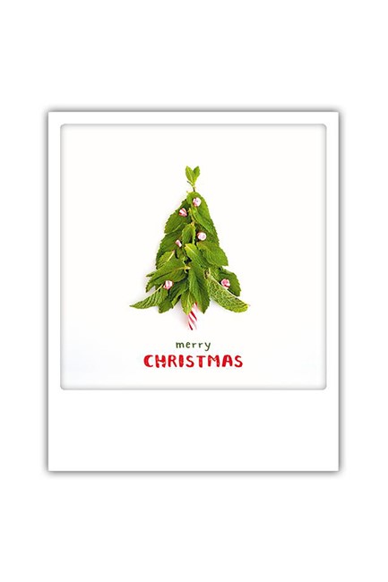 ΚΑΡΤΑ XMAS PICKMOTION ΜΟΝΗ MERRY CHRISTMAS MINT TREE