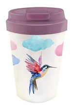 ΚΟΥΠΑ CHIC MIC PLA BIOLOCO PLANT ΜΕ ΚΑΠΑΚΙ 350ML WATERCOLOR BIRD